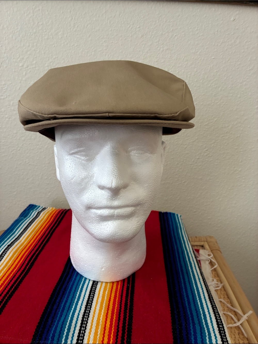 Men's Tan Ivy flat cap Trav’ler by country gentleman Cap - Classic Casual Style